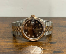 Load image into Gallery viewer, Rolex Datejust 31MM Choco Rose Staal
